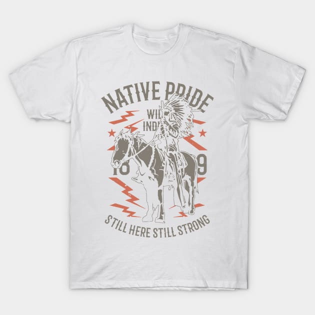 Native Pride T-Shirt by JakeRhodes